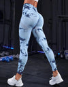 Tie-Dye High Waist Active Leggings