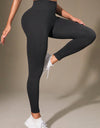 Wide Waistband Sports Leggings