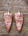 Natural Stone Geometric Shape Earrings