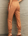 Tie Waist Cropped Pants