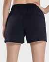 Elastic Waist Active Shorts