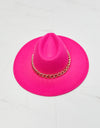 Fame Keep Your Promise Fedora Hat in Pink