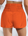 Breathable Smocked Sports Shorts