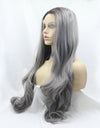 13*3" Lace Front Wigs Synthetic Long Wavy 24" 130% Density