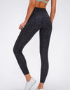 Wide Seamless Band Waist Sports Leggings