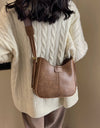 PU Leather Shoulder Bag