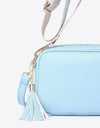 PU Leather Tassel Crossbody Bag