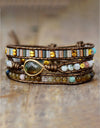 Handmade Triple Layer Beaded Bracelet