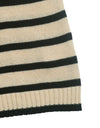 Perfee Striped Round Neck Long Sleeve Knit Top