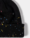 Confetti Rib-Knit Cuff Beanie