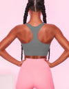 Scoop Neck Wide Strap Active Bra