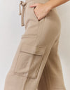 RISEN High Waist Cargo Wide Leg Pants