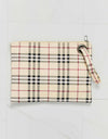 Carry Your Love Plaid Wristlet