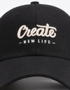 CREATE NEW LIFE Adjustable Cotton Baseball Cap