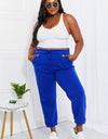 Zenana Full Size Can't Stop Me Paperbag Waist Joggers