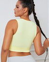 Round Neck Long Active Bra