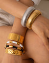 18K Gold-Plated Stainless Steel Bracelet