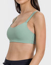 Scoop Neck Double Strap Active Cami