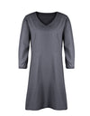 Full Size V-Neck Half Sleeve Dress