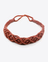 Assorted 2-Pack Macrame Flexible Headband