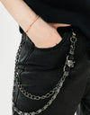 Double Layer Alloy Chain Belt