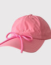 Bow Trim Adjustable Baseball Cap