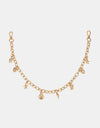 Sea Element Charm Iron Chain Belt
