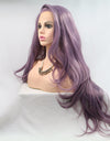 13*3" Lace Front Wigs Synthetic Long Wavy 24" 130% Density