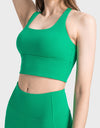 Scoop Neck Sports Bra