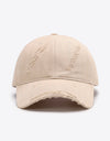 Distressed Adjustable Baseball Cap