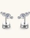 Moissanite 925 Sterling Silver Stud Earrings