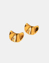 Irregular 18K Gold-Plated Earrings