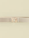 Toggle Clasp Elastic Belt