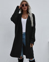 Open Front Long Sleeve Cardigan