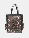 Nicole Lee USA Geometric Pattern Tote Bag