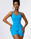 Halter Neck Sports Romper