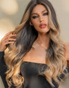 13*2" Lace Front Wigs Synthetic Long Wave 26" 150% Density