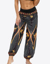 Exotic Style Printed Ruched Pants