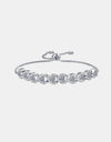 1 Carat Moissanite 925 Sterling Silver Bracelet