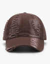 Distressed Adjustable Cotton Baseball Cap