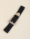 Zinc Alloy Buckle PU Leather Belt