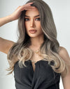 13*1" Full-Machine Wigs Synthetic Long Straight 24"