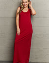 Plus Size Scoop Neck Maxi Tank Dress