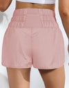 Breathable Smocked Sports Shorts