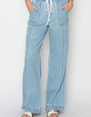 RISEN High Rise Straight Jeans