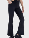 Tied Mid-Rise Waist Active Pants