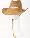 Fame Rope Strap Straw Braided Hat