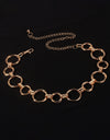 Alloy Chain Circle Shape Belt