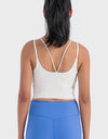 Double Strap Ribbed Sports Cami