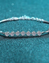 Moissanite 925 Sterling Silver Bracelet